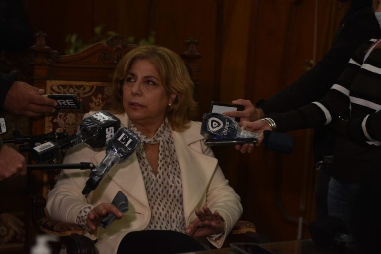 La ministra de Salud