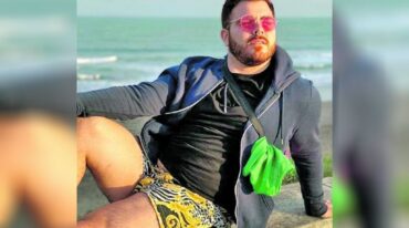 Otra de sus actividades es la de modelo de talla grande. Manu Palacios