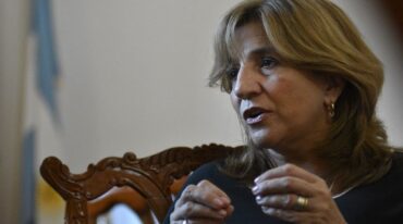 La ministra Frana participó del acto. Archivo.
