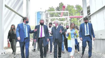 El titular del grupo Motta recibió al gobernador Bordet y al Presidente Fernández