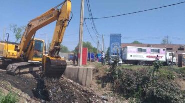 Las actividades llevadas a cabo en el barrio de Las Lomas en Santa Fe.    Prensa Gobierno de la Provincia