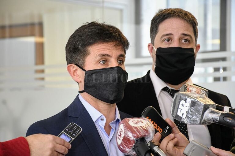 Los fiscales Matías Edery y Luis Schiappa Pietra. Archivo El Litoral