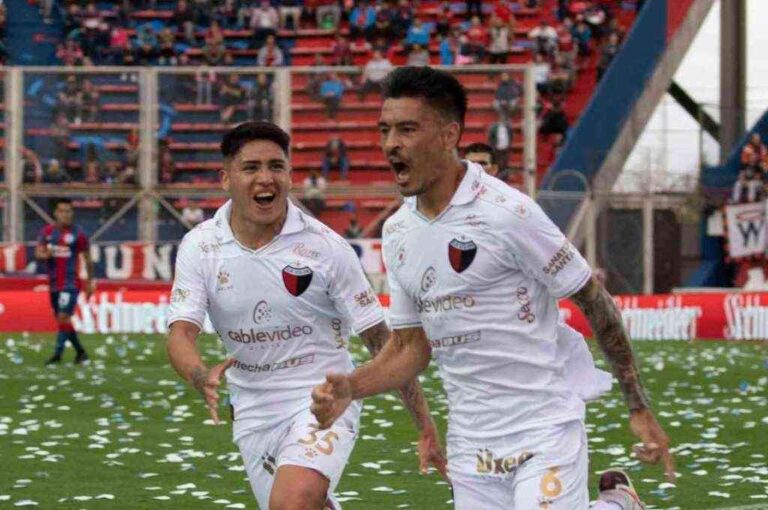 El cotillón del campeón. El grito de guerra con gol de Paolo Duval Goltz en el Nuevo Gasómetro. "Es el quinto gol que le hago a San Lorenzo