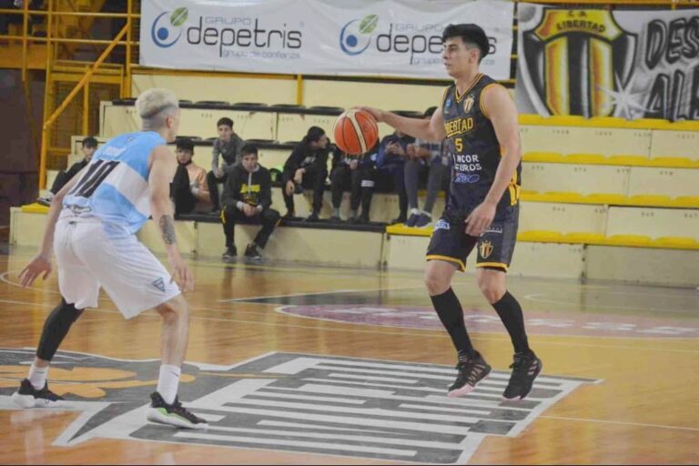 Alonso la subió siempre. Uno de los canteranos de Libertad