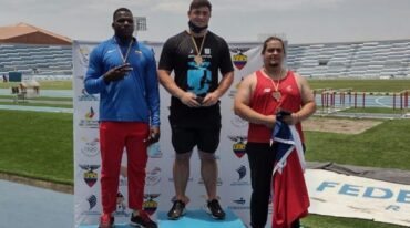 Nazareno Sasia ganó dos pruebas y fue uno de los destacados del torneo.