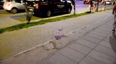 El ataque se produjo en un sector muy transitado durante una hora pico. Manuel Fabatía