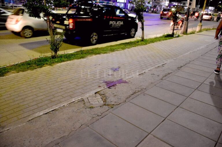 El ataque se produjo en un sector muy transitado durante una hora pico. Manuel Fabatía