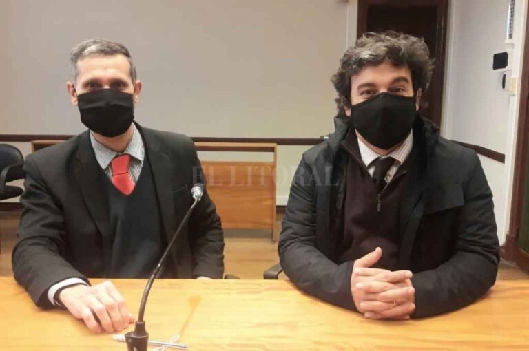 Los fiscales Marcelo Nessier y Francisco Cecchini. Archivo
