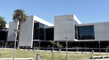 Edificio del Centro de Justicia Penal de Rosario. Gentileza