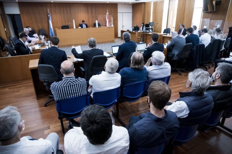 Audiencia imputativa contra exdirectivos de Vicentin. Marcelo Manera
