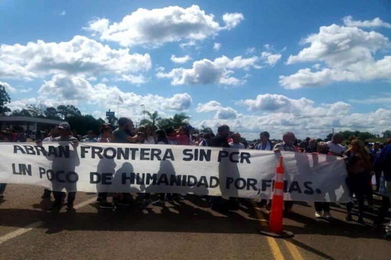 "Repudiamos con indignación el protocolo implementado y queda demostrado una vez más