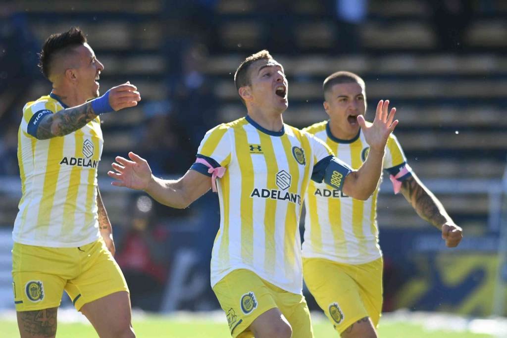 Marco Ruben volvió a ser esa referencia que el plantel canalla necesitaba. Archivo.