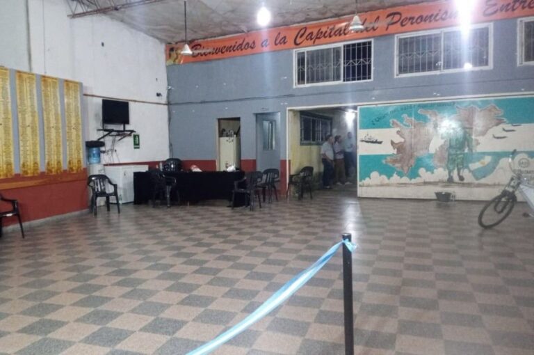 La sede del PJ en Concordia