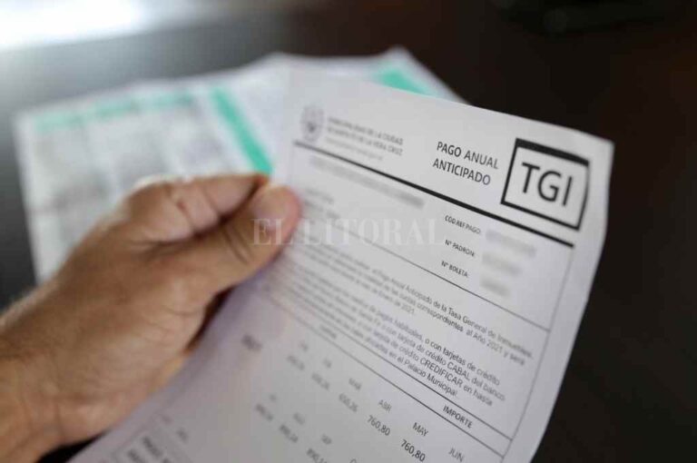 La TGI que abonan mes a mes los frentistas aumentaría dependiendo de cada zona.   Pablo Aguirre