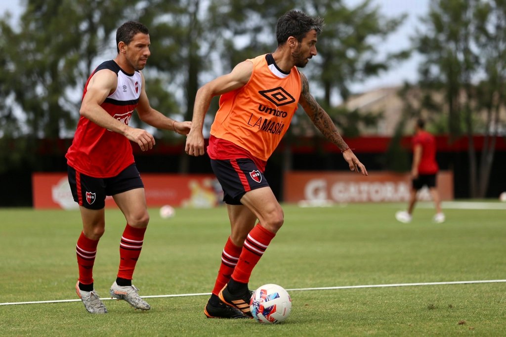 Maximiliano Rodríguez e Ignacio Scocco