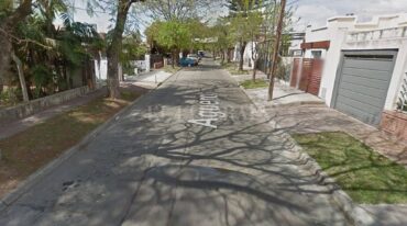 El ataque se produjo en una vivienda de Agüero al 4300. Captura digital - Google Maps Street View