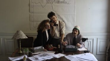 Los tres fundadores de la publicación. Gentileza.