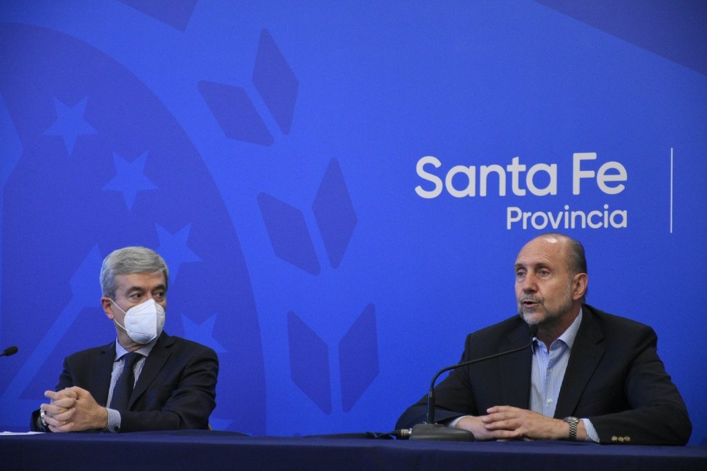 En el salón Blanco de la Casa de Gobierno