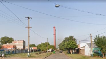El incidente grave se produjo en la zona de Laguna del Desierto y Crespo en Rosario. Google Street View.