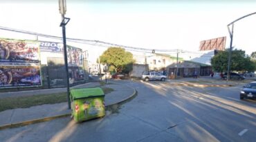 El último asesinato se registró en inmediaciones de Anchorena y bulevar Oroño. Google Street View.