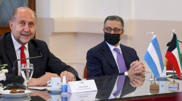 El gobernador Perotti