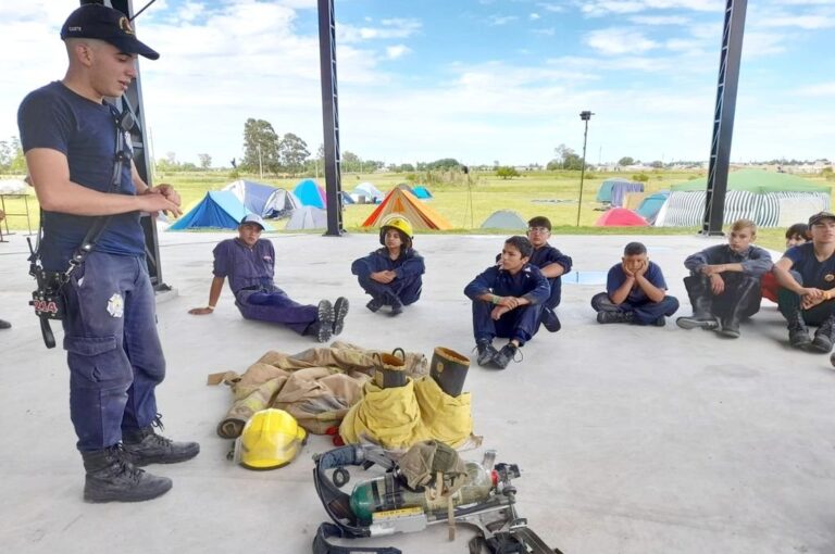 Los participantes realizaron distintas actividades a cargo de sus instructores