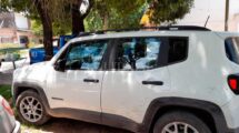 El Jeep Renegade blanco