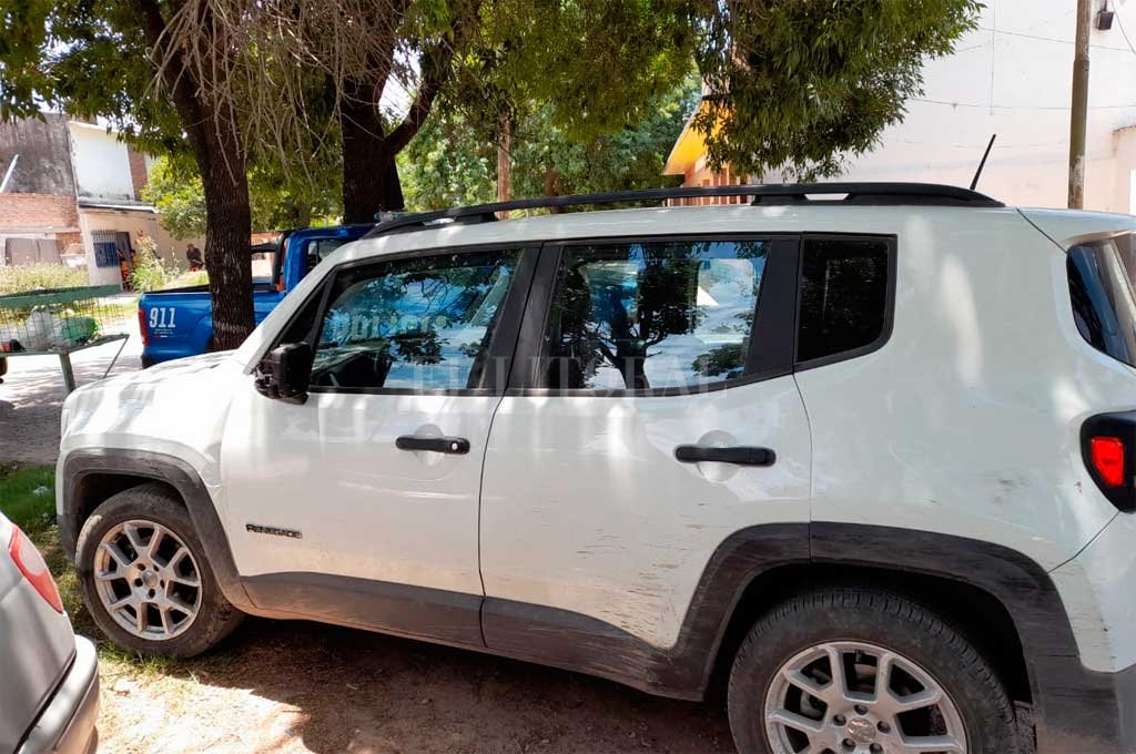 El Jeep Renegade blanco