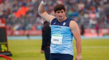 Nazareno Sasia fue uno de los mejores atletas de la temporada y obtuvo medallas en diferentes torneos.