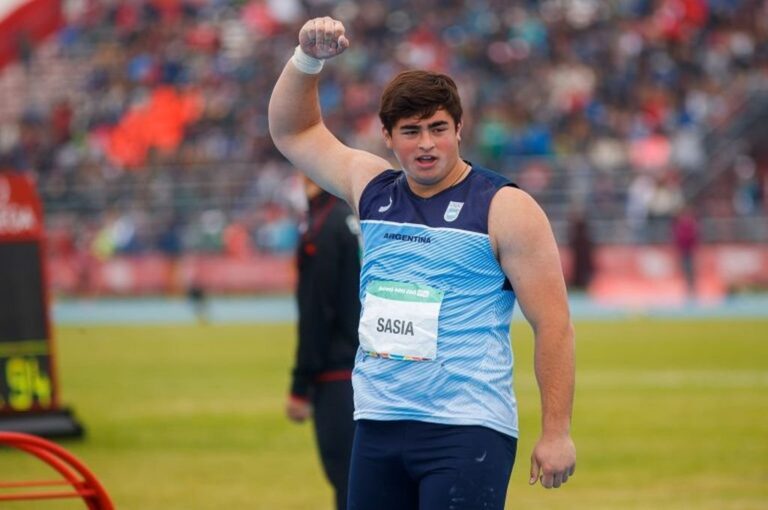 Nazareno Sasia fue uno de los mejores atletas de la temporada y obtuvo medallas en diferentes torneos.