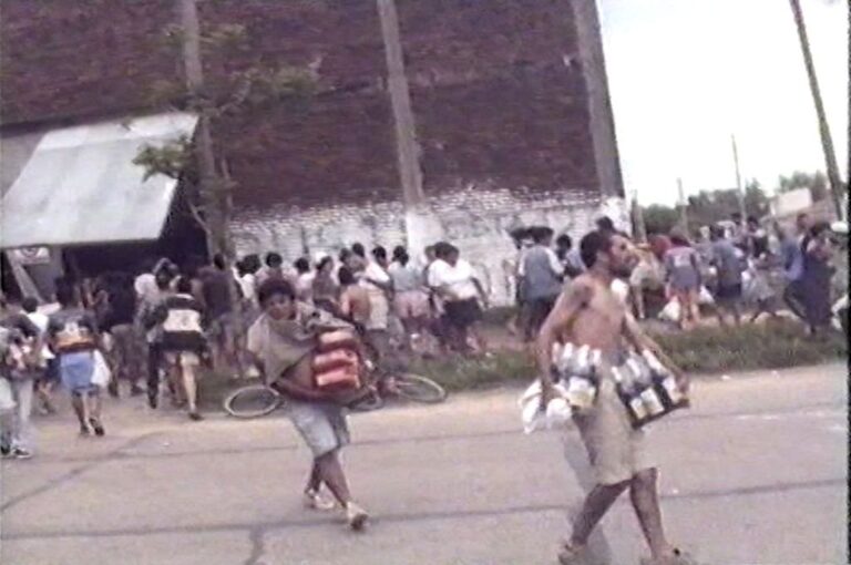 'Los saqueos fueron una válvula de escape