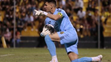 El arquero Gaspar Servio interesa en el club de Arroyito. Gentileza.
