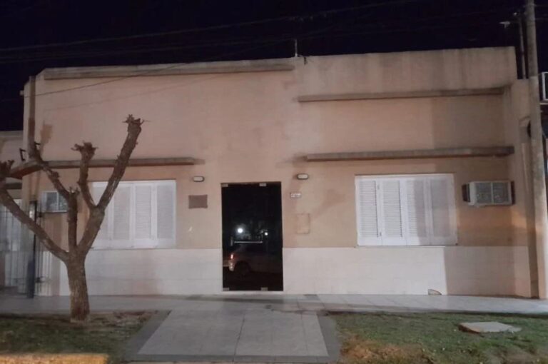 La sala de velatorio donde despedirán a Rubén Walesberg. Gentileza.