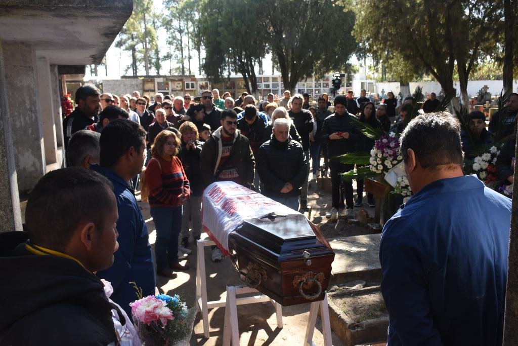 Los restos fueron trasladados hasta su morada final en el Cementerio Municipal