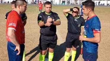 Sorteo entre Susanense y Americano en el Miguel Angel Tell. Gentileza.