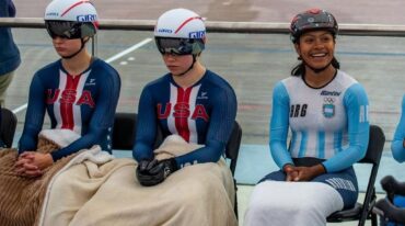 Milagros Sanabria ha integrado el equipo argentino de velocidad en tres certámenes internacionales.