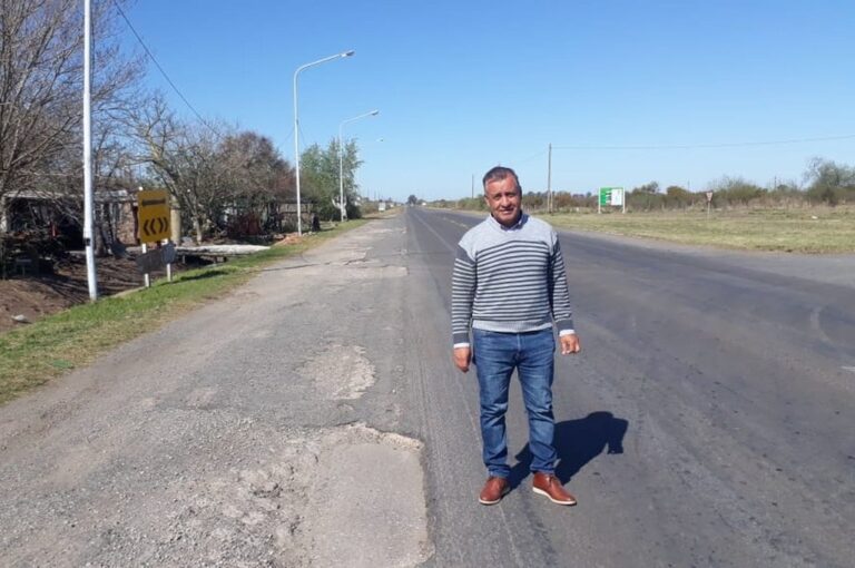El presidente comunal de Desvío Arijón