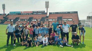 Los chicos de Club Malvinas