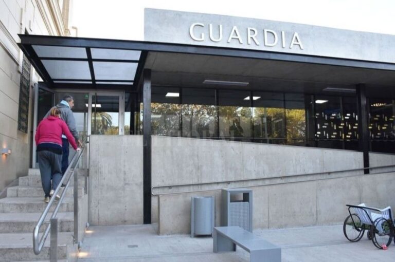 Tras el accidente el trabajador fue llevado de urgencia al Hospital José Cullen. Archivo.