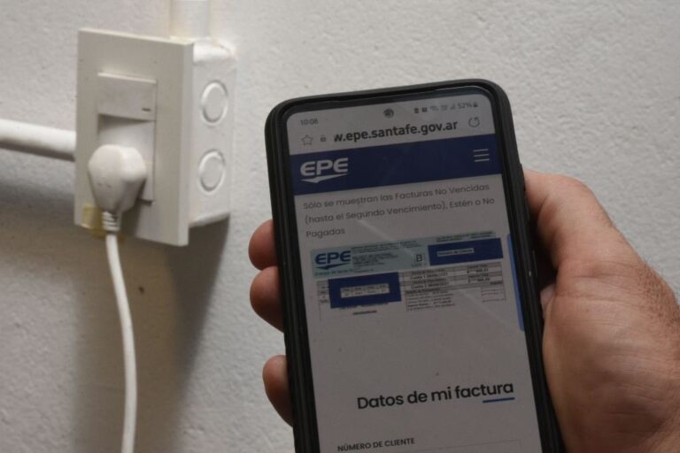 Unos 620.000 usuarios santafesinos podrían tener un aumento de magnitud muy importante en la tarifa eléctrica. Archivo.