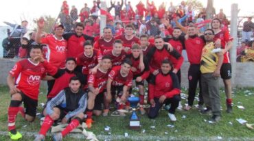 Los rojos de Romang festejaron. Gentileza: Reconquista Hoy.