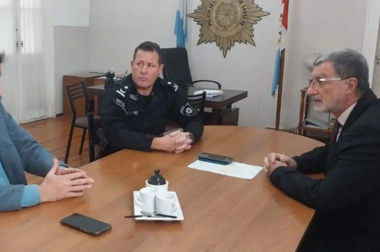 El ministro de Seguridad de la Provincia