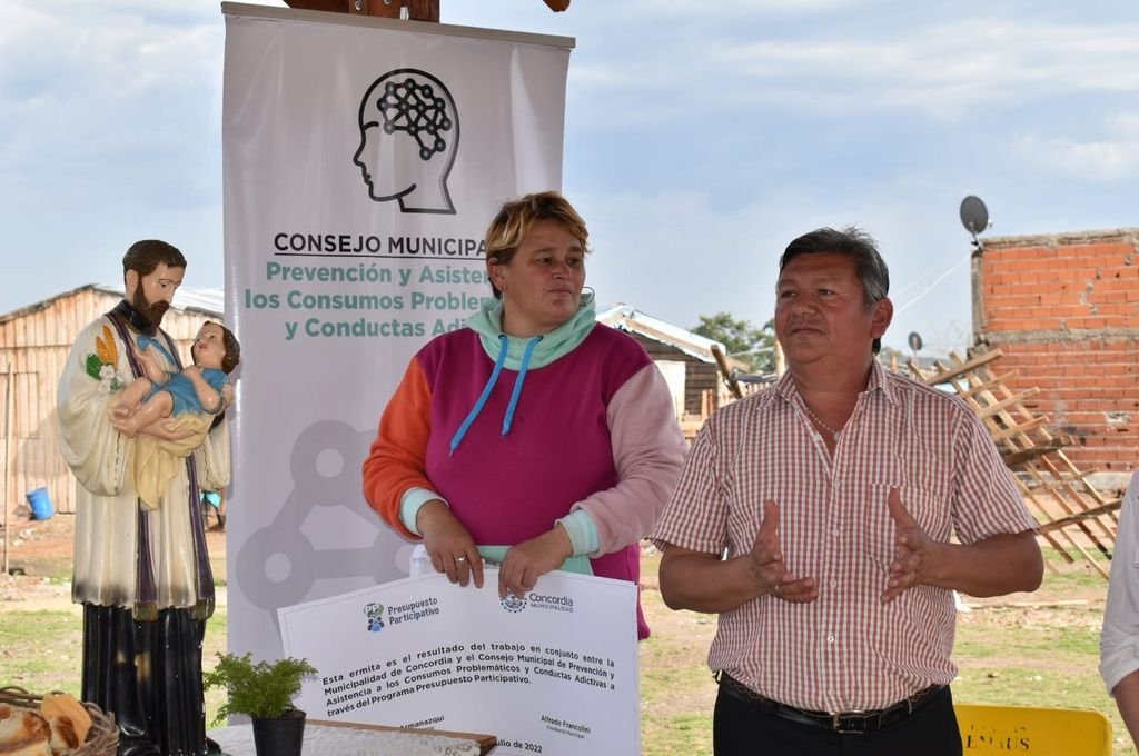 Gustavo Godoy y su esposa