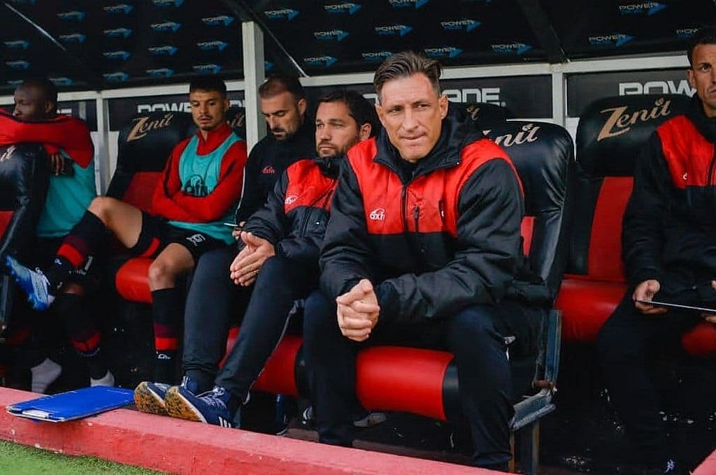 Facundo Sava y el lamento de los puntos perdidos ante Rosario Central.  Prensa Patronato