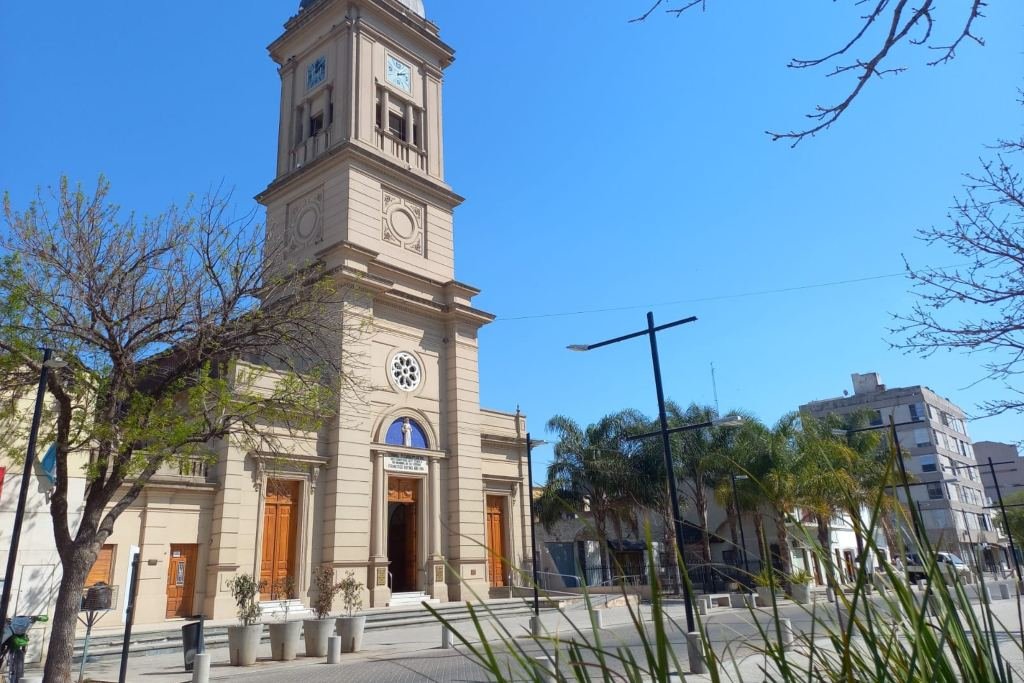 El remozado centro de Rufino