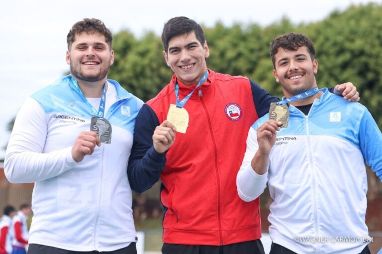 El entrerriano realizó una gran performance y se colgó la medalla en el territorio brasileño .