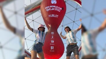 Ayelén y Santiago en la cuenta regresiva del inicio del Mundial