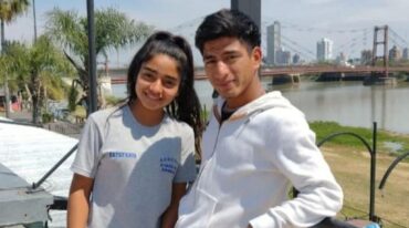 Los hermanos Ruiz murieron en un accidente. Gentileza.