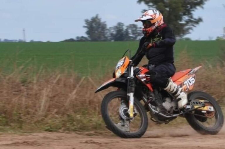 El joven piloto falleció este lunes en un nosocomio rosarino. Gentileza.