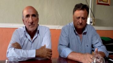 Pedro Olivetti junto a Horacio Jaime
